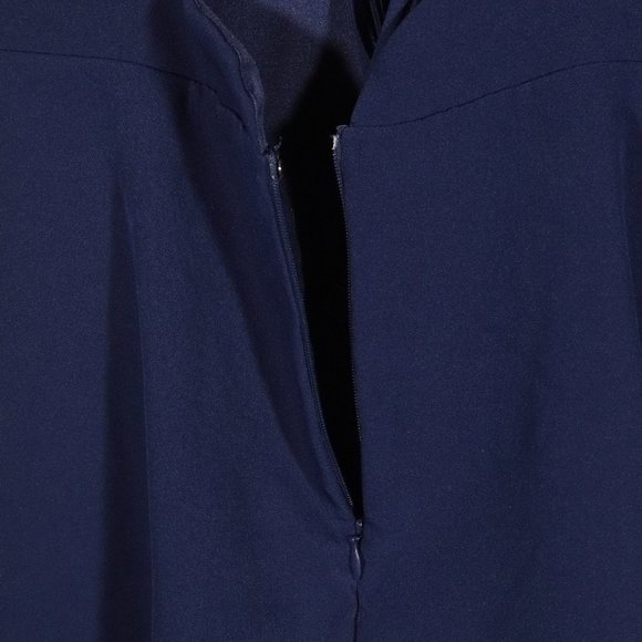 NWOT Lulus Play On Curves Royal Blue Backless Dress - Picture 11 of 13